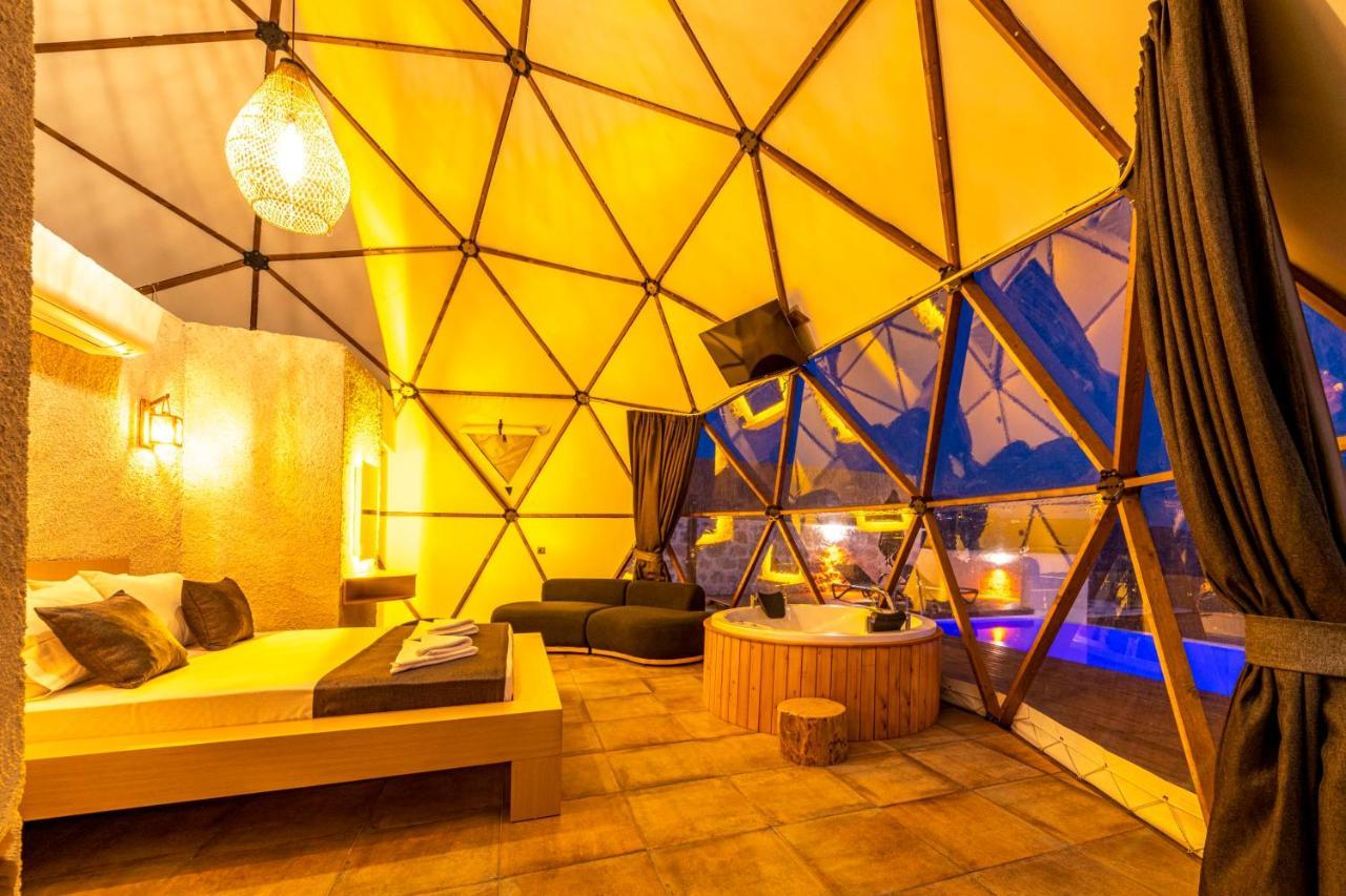 Kalkan Dome Suites & Deluxe-Glamping Holiday In Kalkan Kas Exterior photo